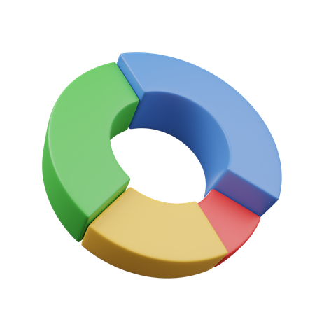 Pie Chart  3D Icon