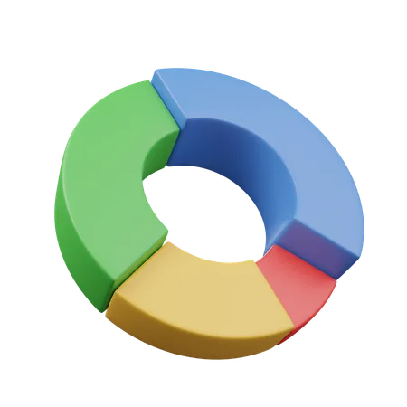 Pie Chart  3D Icon