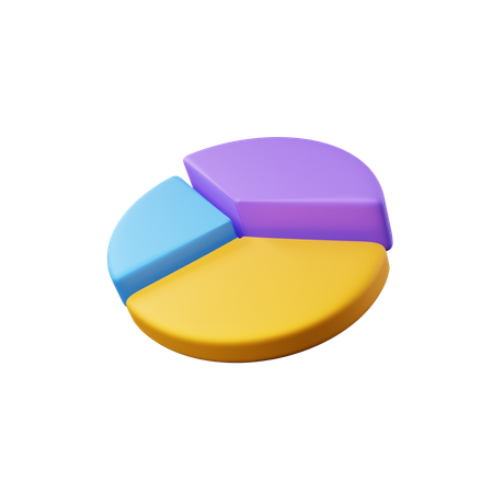 Pie Chart  3D Icon