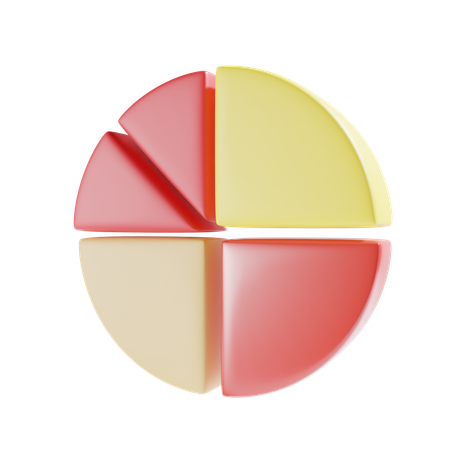 Pie Chart  3D Icon