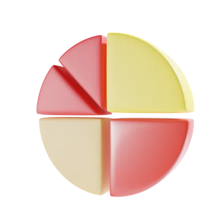 Pie Chart  3D Icon