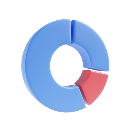 Pie Chart  3D Icon