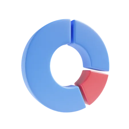 Pie Chart  3D Icon