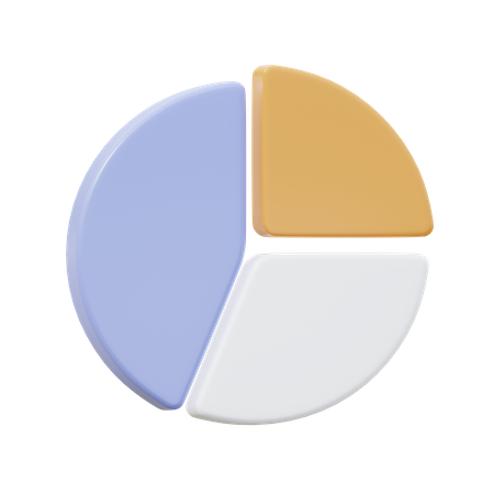 Pie Chart  3D Icon