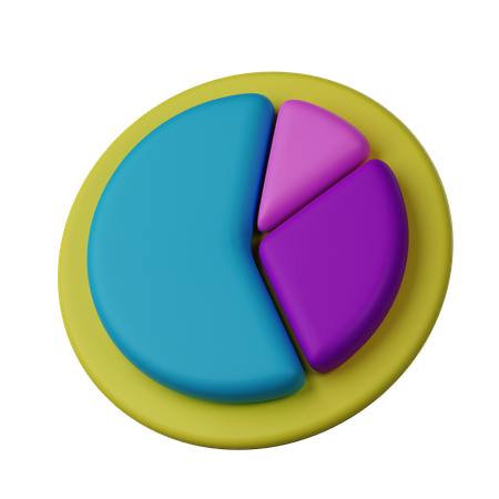 Pie Chart  3D Icon