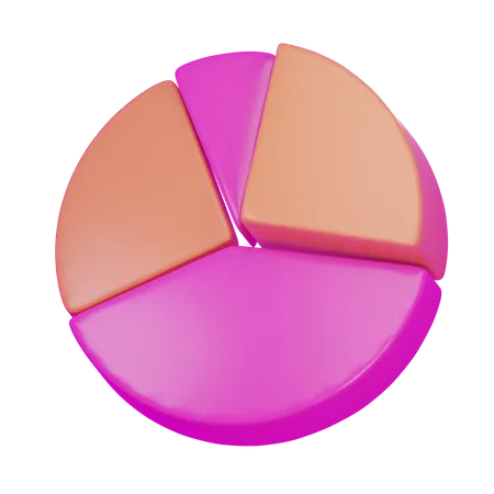 Pie Chart  3D Icon