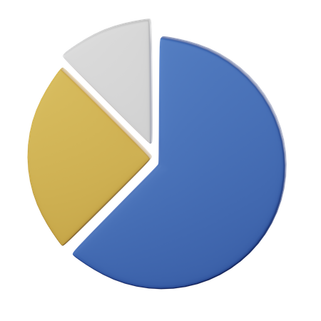 Pie Chart  3D Icon