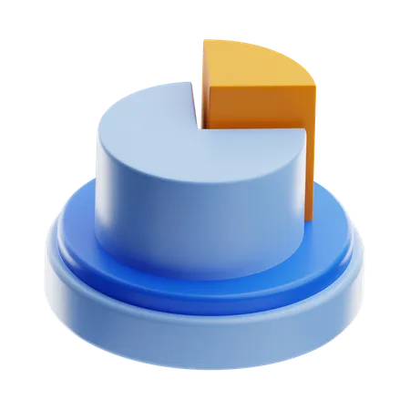 Pie Chart  3D Icon