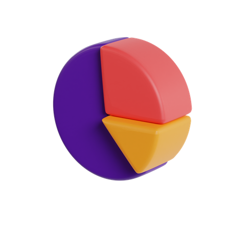 Pie Chart  3D Icon