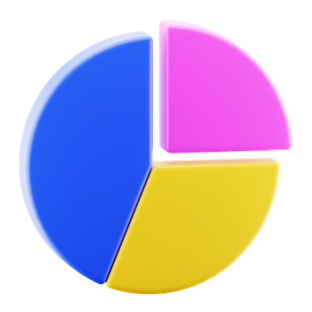 Pie Chart  3D Icon