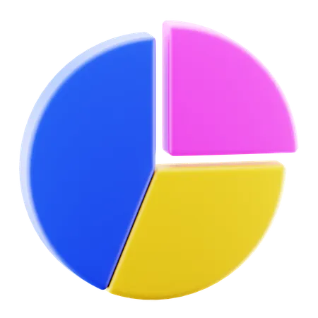 Pie Chart  3D Icon