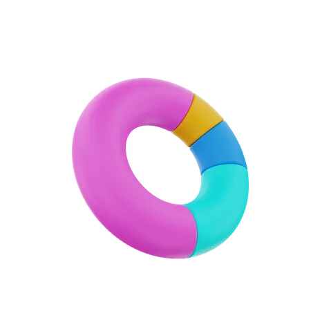 Pie Chart  3D Icon