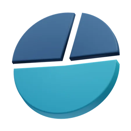 Pie Chart  3D Icon