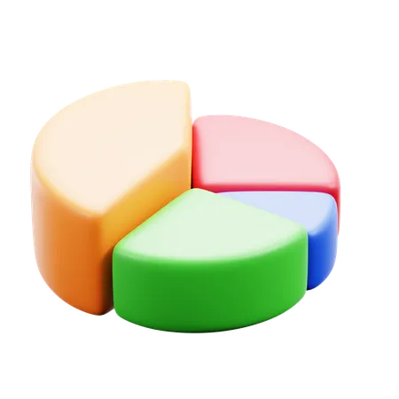 Pie Chart  3D Icon