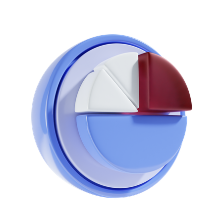 Pie Chart  3D Icon