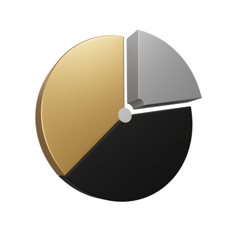 Pie Chart  3D Icon