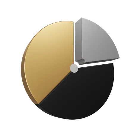 Pie Chart  3D Icon