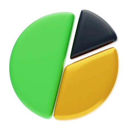 Pie Chart  3D Icon