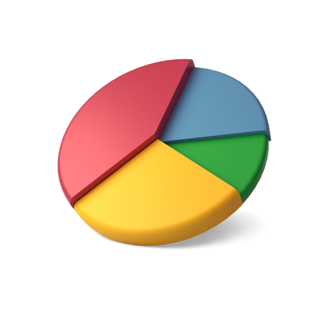 Pie Chart  3D Icon