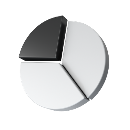 Pie Chart  3D Icon