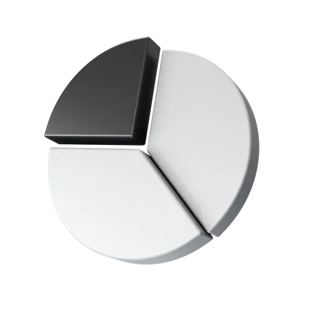 Pie Chart  3D Icon