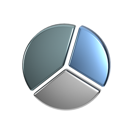 Pie Chart  3D Icon