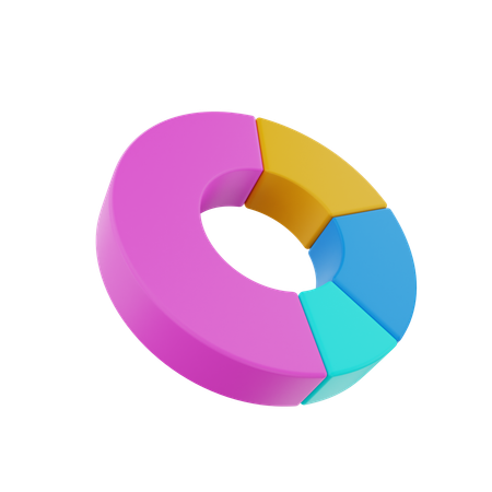 Pie Chart  3D Icon