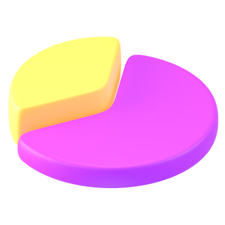 Pie Chart  3D Icon