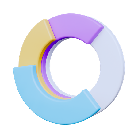 Pie Chart  3D Icon