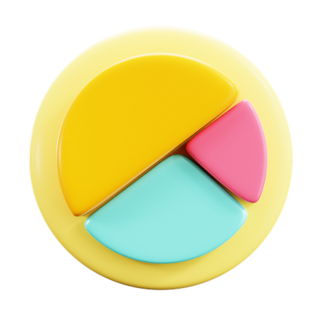 Pie Chart  3D Icon