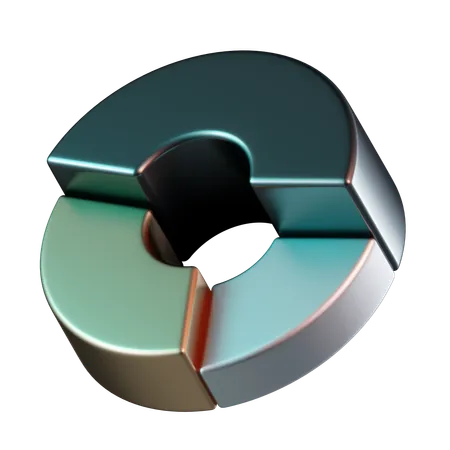 Pie Chart  3D Icon