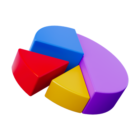 Pie Chart  3D Icon