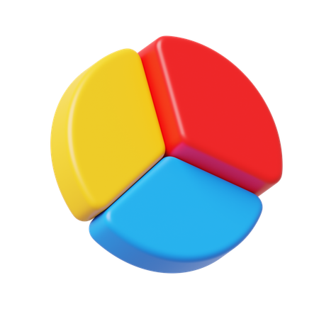 Pie Chart  3D Icon