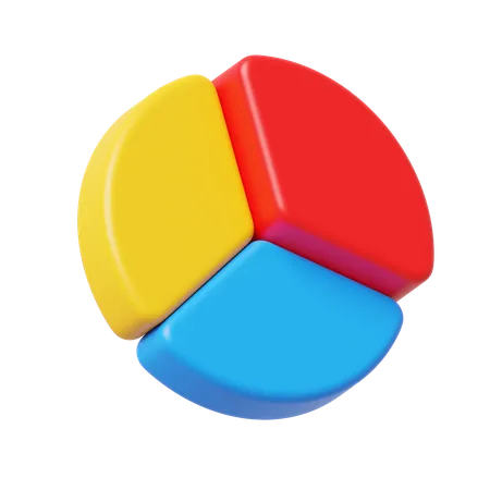 Pie Chart  3D Icon