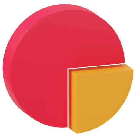 Pie Chart  3D Icon