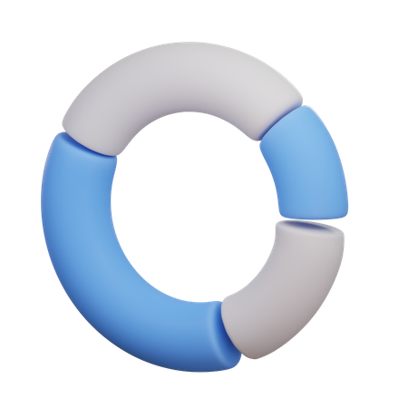 Pie Chart  3D Icon