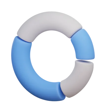 Pie Chart  3D Icon