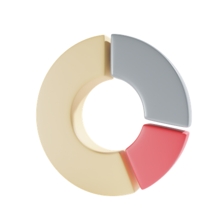 Pie Chart  3D Icon