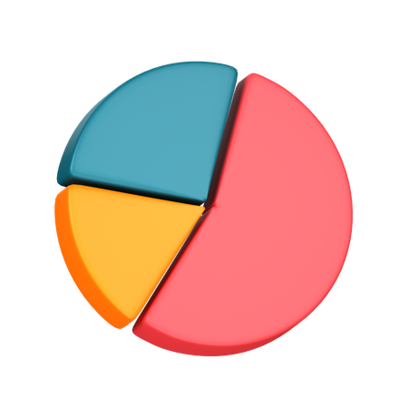 Pie Chart  3D Icon