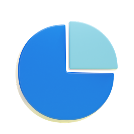 Pie Chart  3D Icon