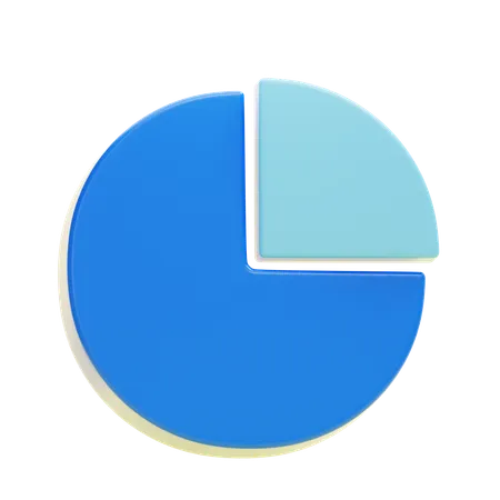 Pie Chart  3D Icon