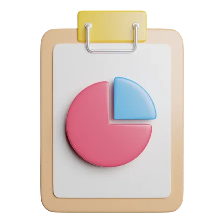 Pie Chart  3D Icon