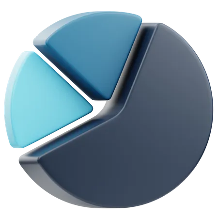 Pie Chart  3D Icon