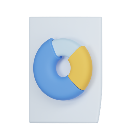 Pie Chart  3D Icon