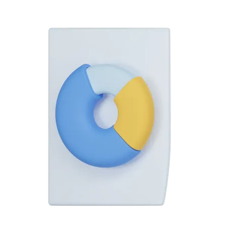 Pie Chart  3D Icon