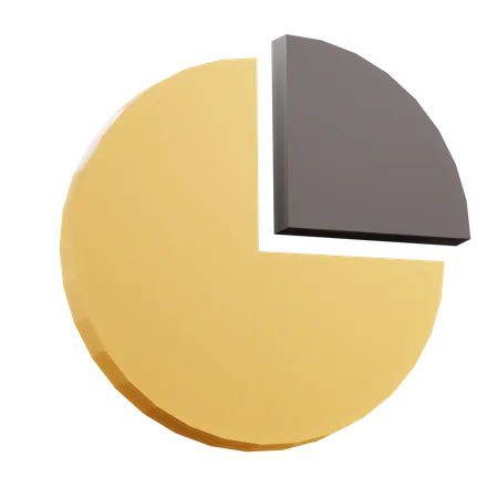 Pie Chart  3D Icon