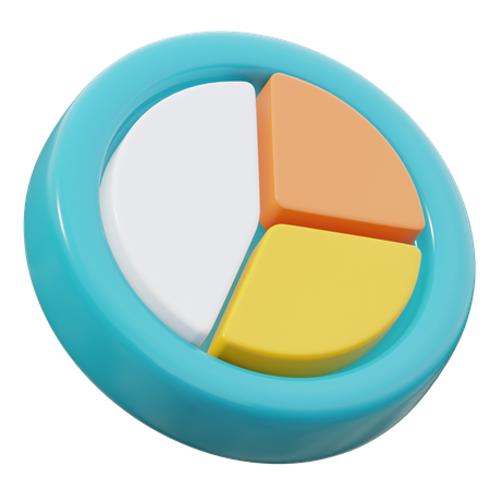 Pie Chart  3D Icon