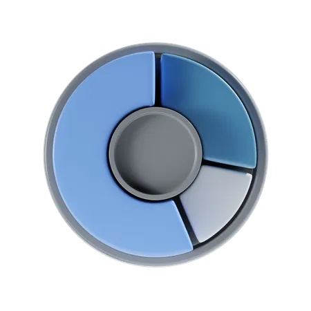 Pie Chart  3D Icon