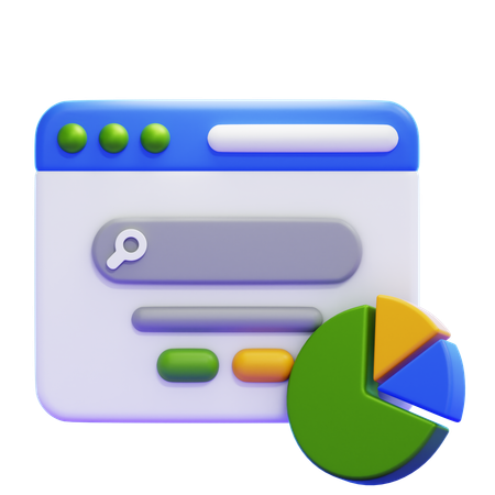 PIE CHART  3D Icon