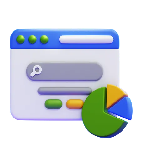 PIE CHART  3D Icon